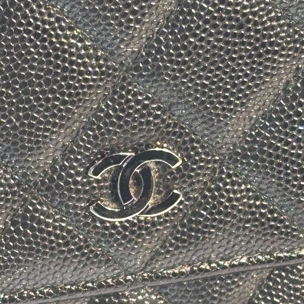 Gorgeous Chanel Square Woc Black Caviar - Picture 3 of 16